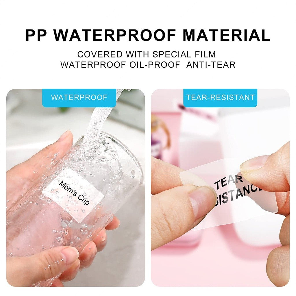 NIIMBOT Transparent Label for B1 B2 B21 B1 Pro B2 Pro B21 Pro B31 B4 K3