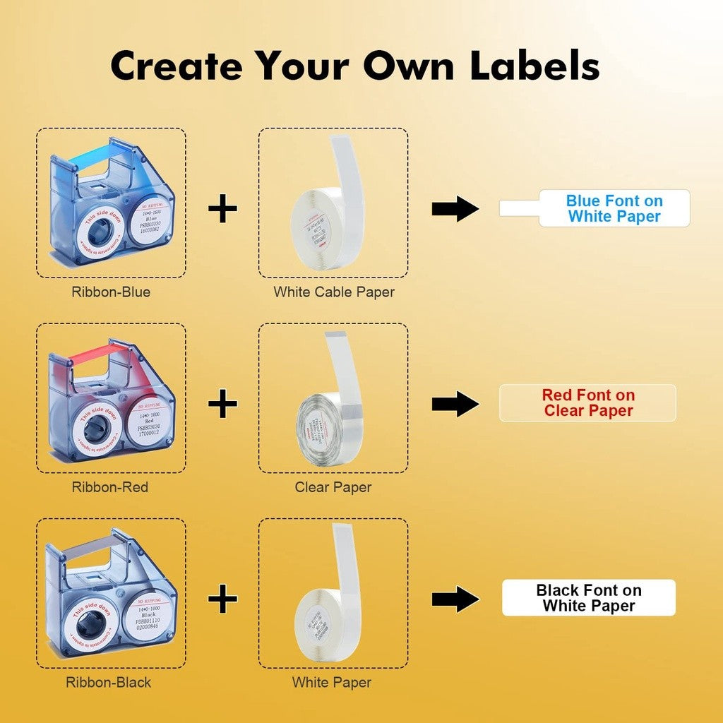 NIIMBOT Transparent Label for N1 B18