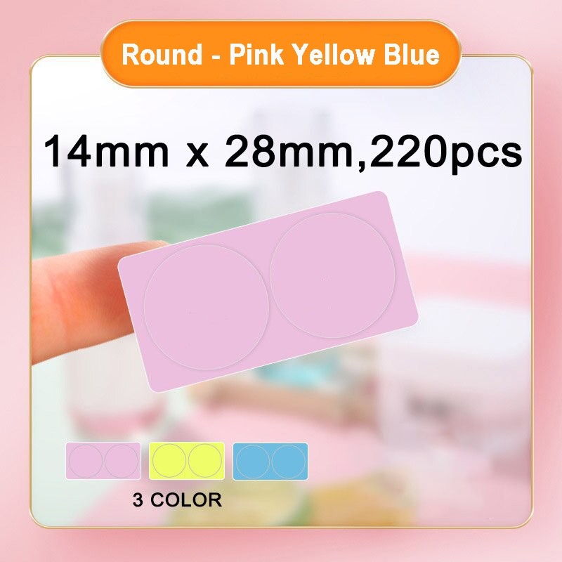 NIIMBOT Round Label for D101