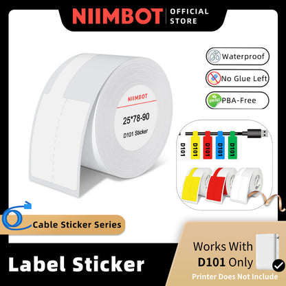 NIIMBOT Cable Tag for D101