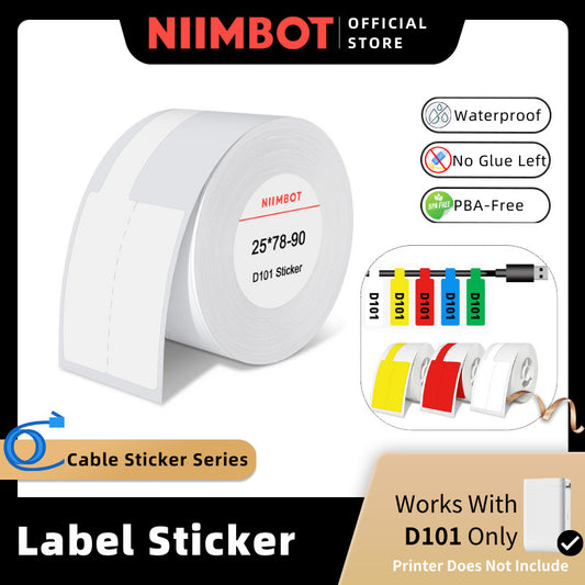 NIIMBOT Cable Tag for D101