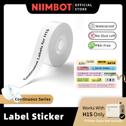 NIIMBOT Continuous Label for H1S