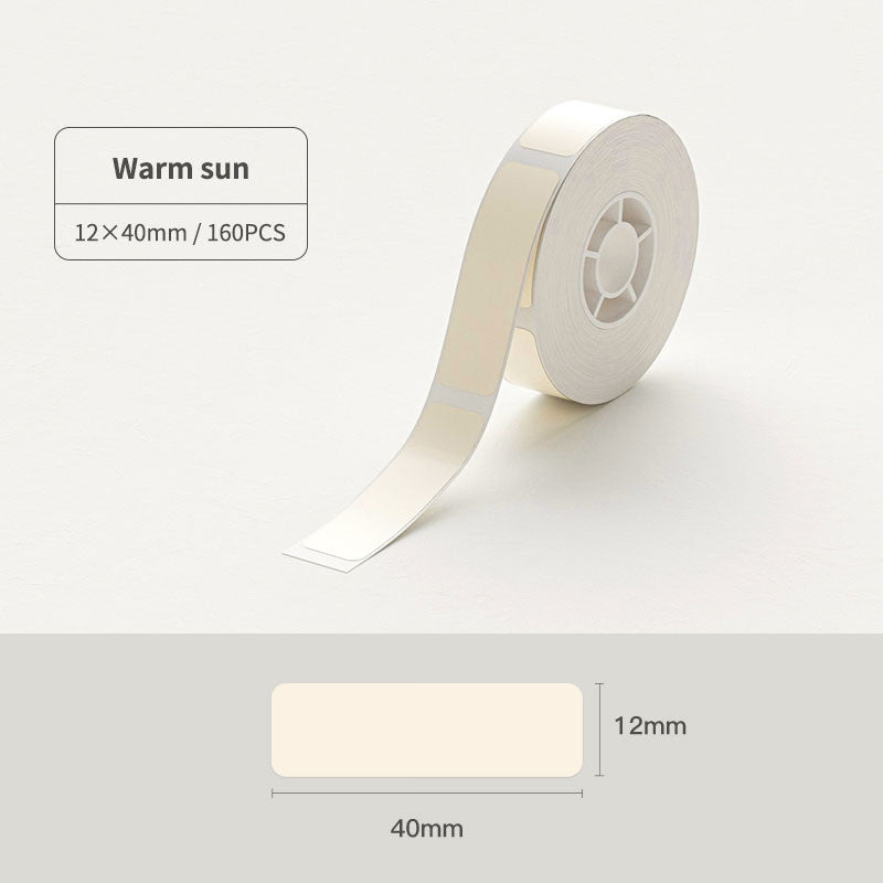 NIIMBOT Pure Colour Label for D11 D110 D101 H1S