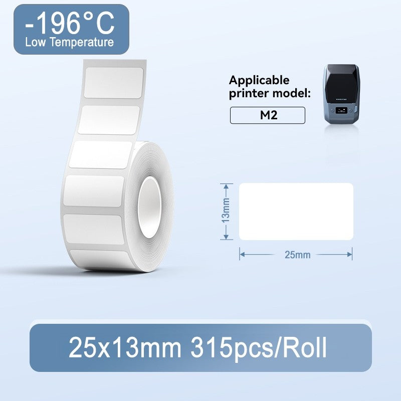 NIIMBOT Liquid Nitrogen Label Sticker for M2 M3