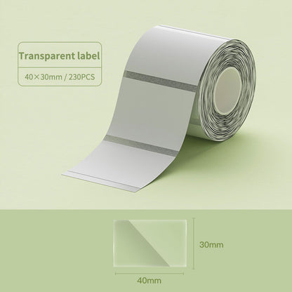 NIIMBOT Transparent Label for B1 B21 PRO B31 B4