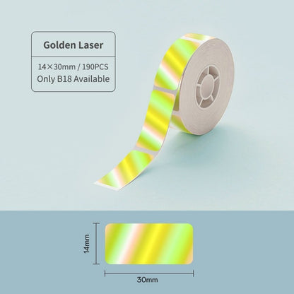 NIIMBOT Pure Colour Label for  N1 B18