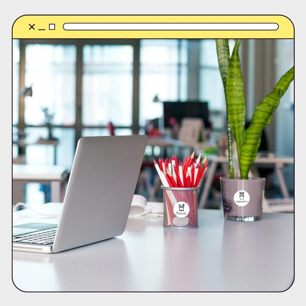 NIIMBOT Round Label for D101