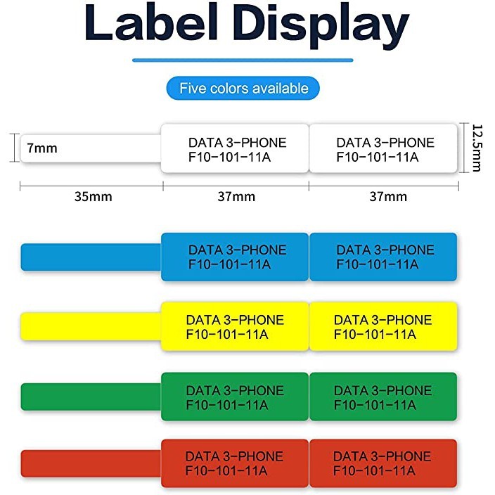 NIIMBOT Cable Tag for D11 D110 D101 H1S