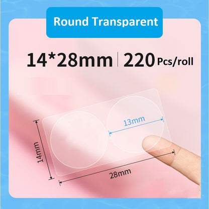 NIIMBOT Round Label for D101