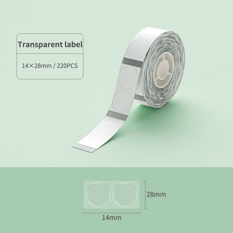 NIIMBOT Transparent Label for D101