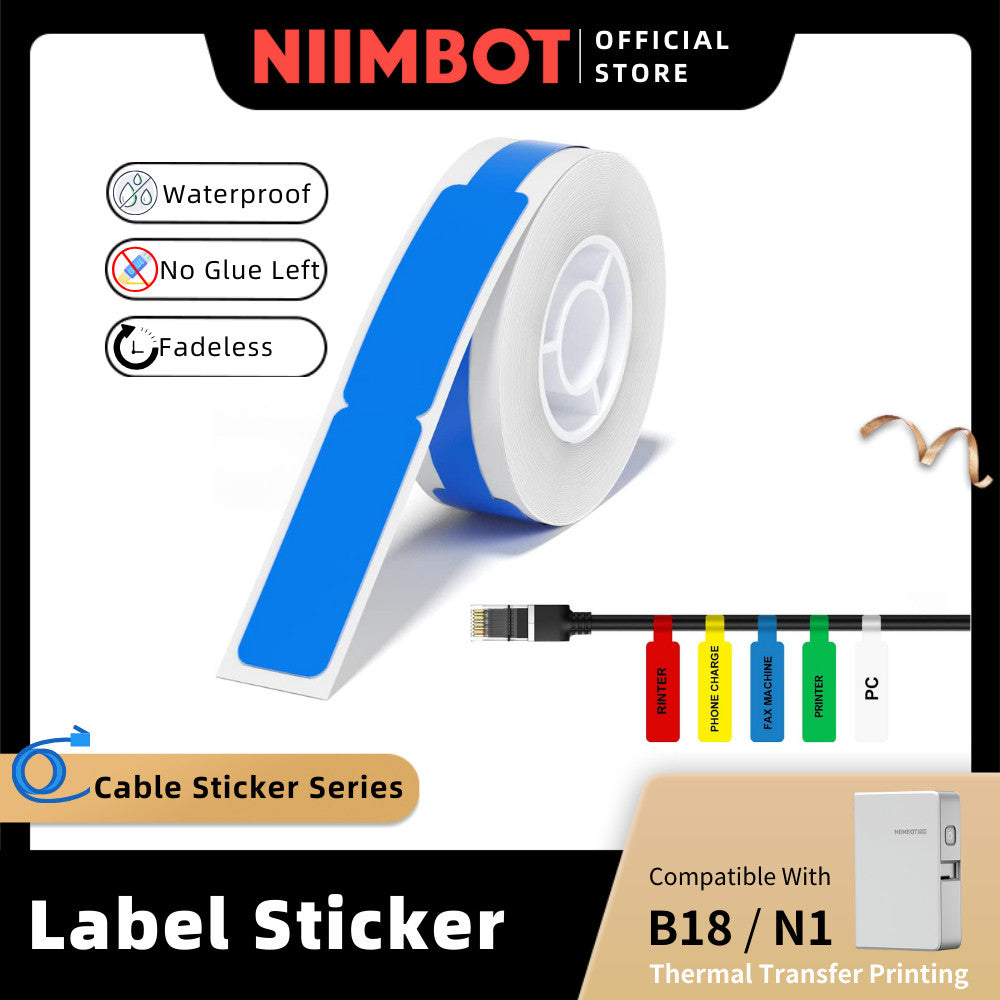 NIIMBOT Cable Tag for N1 B18
