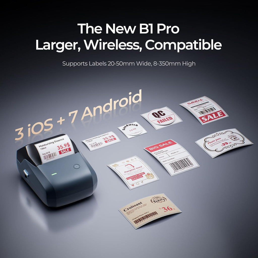 NIIMBOT B1 Pro Label Printer