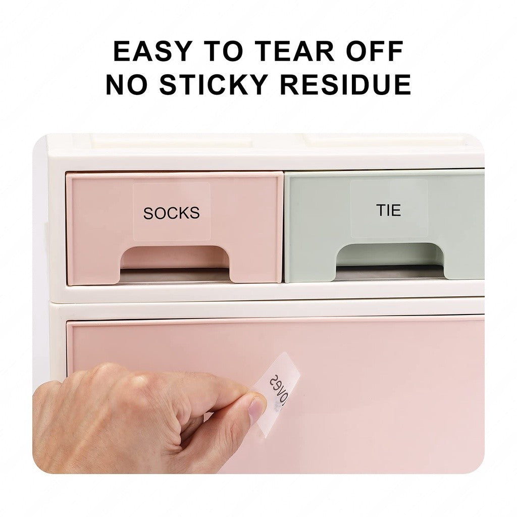 NIIMBOT Transparent Label Sticker for B31 B4 K3