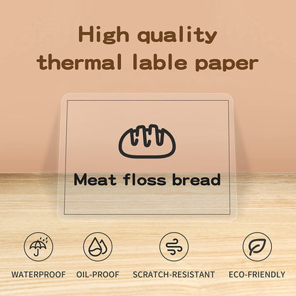 NIIMBOT Transparent Label Sticker for B31 B4