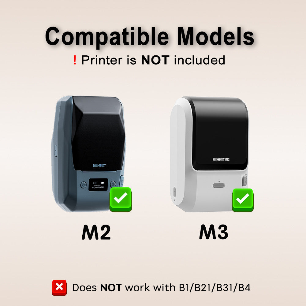 NIIMBOT Liquid Nitrogen Label Sticker for M2 M3