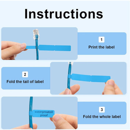NIIMBOT Cable Tag for B1 B21 PRO B31 B4