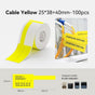 Single Row Yellow