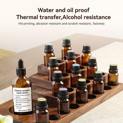NIIMBOT M2 Self-Laminating Label Sticker for Essential Oils Perfumes Cosmetics Waterproof Oil-Proof