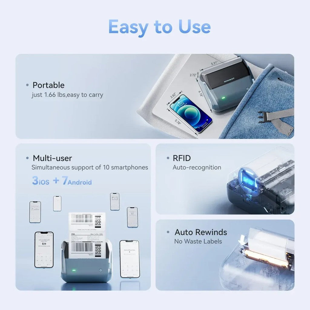 NIIMBOT 4-Inch Label Printer B4