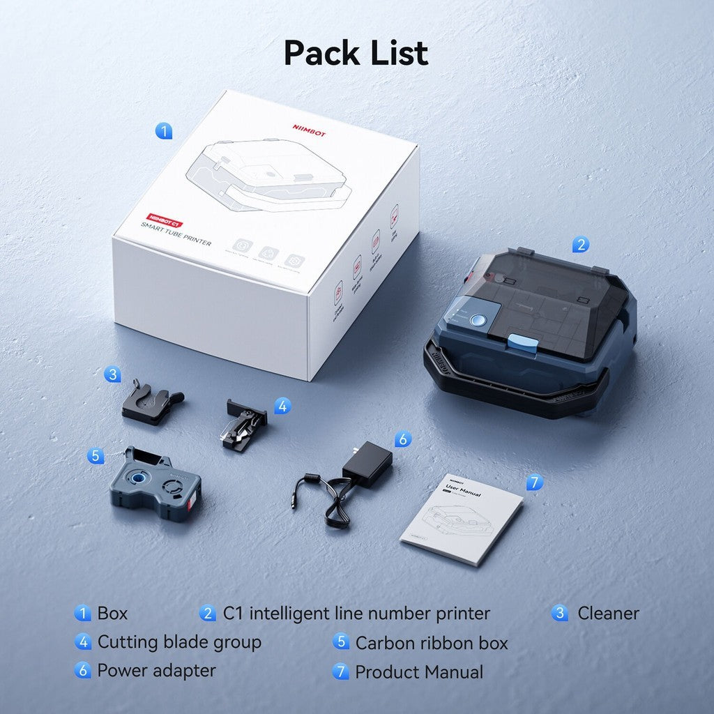NIIMBOT C1 Smart Tube Printer