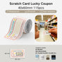 Lucky Coupon 40x60mm