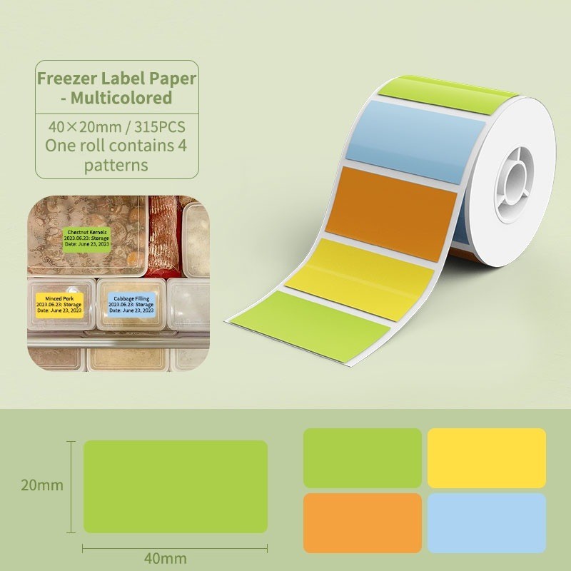 NIIMBOT Freezer Label for B1 B2 B21 B1 Pro B2 Pro B21 Pro B31 B4 K3