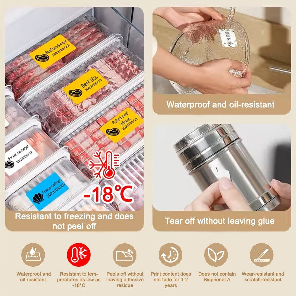 NIIMBOT Freezer Label for B1 B2 B21 B1 Pro B2 Pro B21 Pro B31 B4 K3