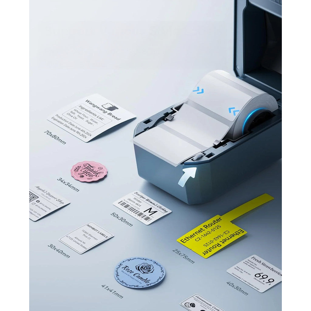 NIIMBOT K3 Label Sticker, Waterproof Thermal Paper Desktop Printer Refill Air Waybill Price Tag Roll