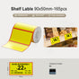 Shelf Label 90x50mm