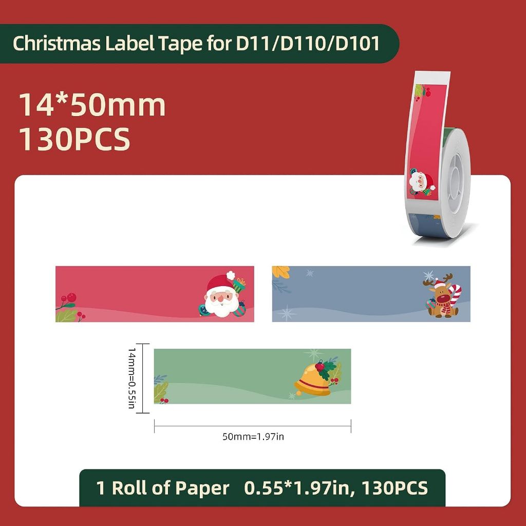 [for D11/D110/D101] [Pattern Series] NIIMBOT Thermal Label Waterproof Stickers Paper for D110 / D11 / D101