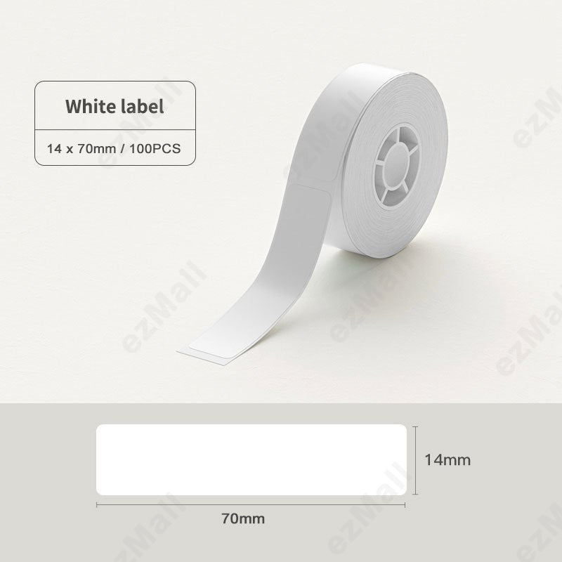 [for D11 D11H D110 D110M D101 H1S] [White Series] NIIMBOT White Thermal Label Stickers Paper Price Tag