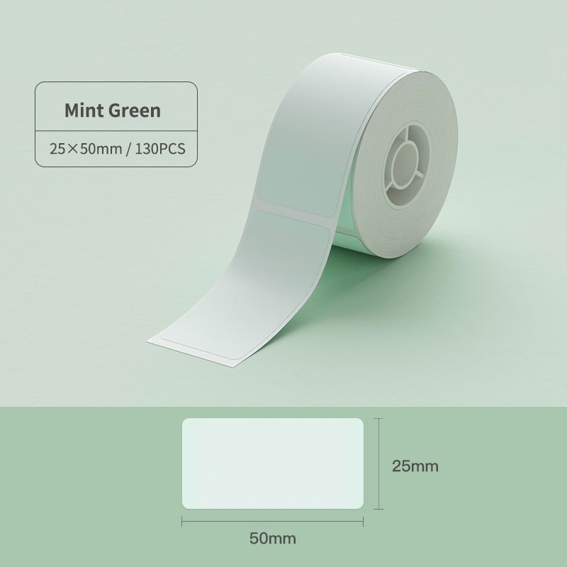 [for D101] [Pure Colour Series] NIIMBOT Solid Colour Thermal Label Sticker for D101 Label Paper Price Tag