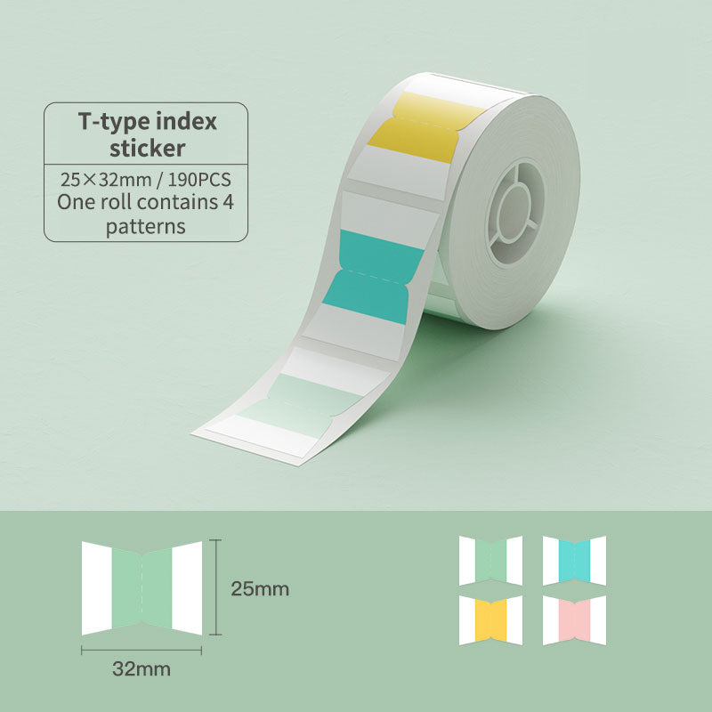 [for D101] [Index Series] NIIMBOT Index Thermal Label Sticker for D101 Only Label Paper Bookmark for Books