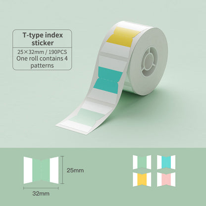 [for D101] [Index Series] NIIMBOT Index Thermal Label Sticker for D101 Only Label Paper Bookmark for Books